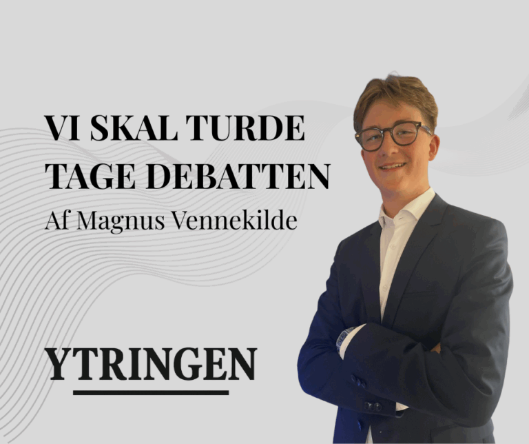 Vi skal turde tage debatten – også når den gør ondt