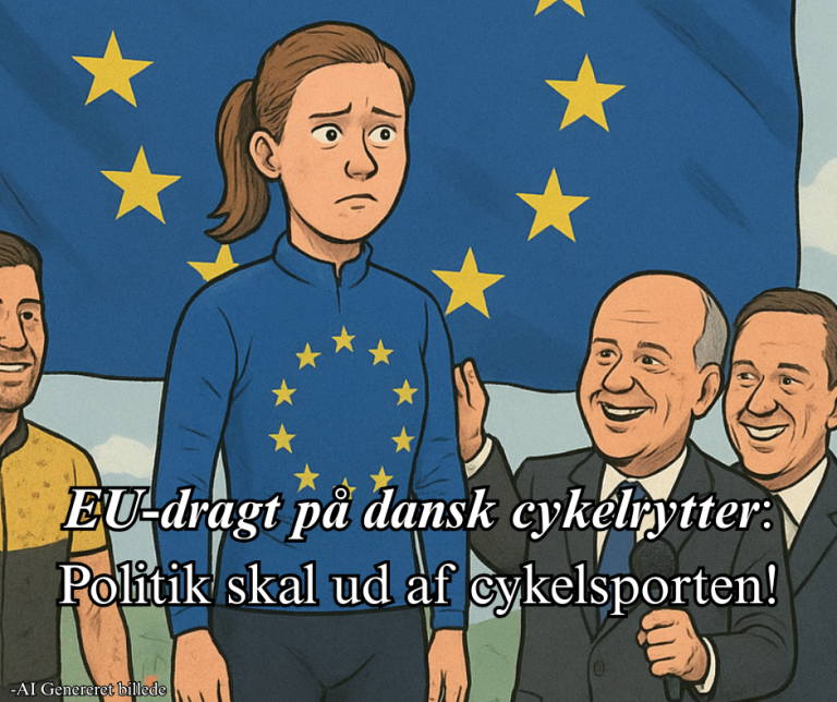 EU-dragt på dansk cykelrytter: Politik skal ud af cykelsporten!