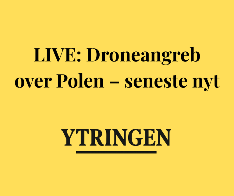 Breaking: Droneangreb over Polen – Liveblog