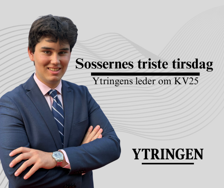 Sossernes triste tirsdag – Ytringens leder om KV25