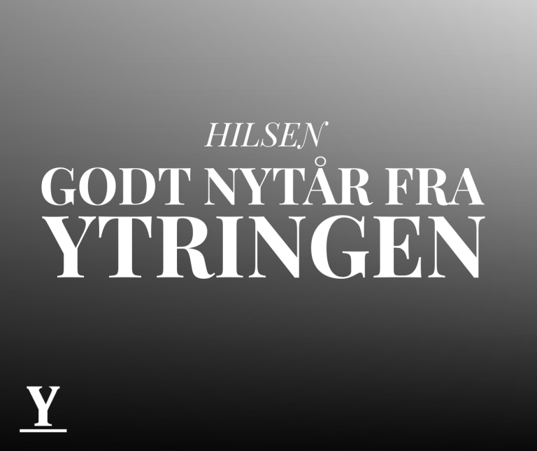 Godt nytår fra Ytringen